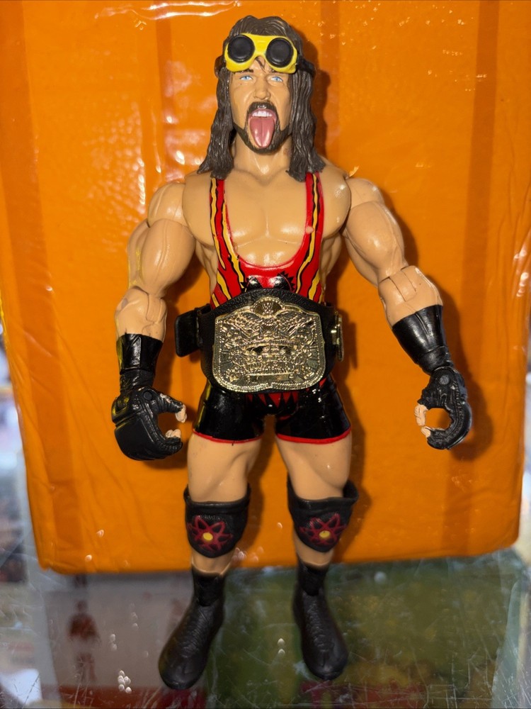 2008 WWF WWE Jakks Adam Bomb Classic Wrestling figure Series 19 WCW NWO AWA