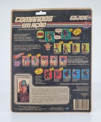 GI JOE COMANDOS EM ACAO COMANDO RAJADA RAMPART FIGURE MOC SEALED BRAZIL ESTRELA