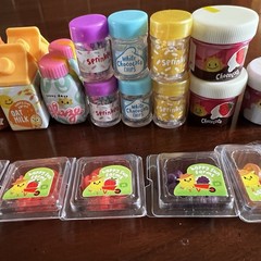 42 Barbie Sized Miniverse Mini Food Pieces Lot Mix Items Miscellaneous Minis