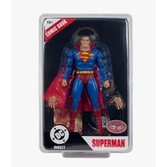 McFarlane DC Direct Superman Justice Platinum Edition Figure with Comic in stock