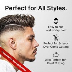 H&S Goldblack Series Professional Hair Cutting Scissors | Premium Japanese Stain