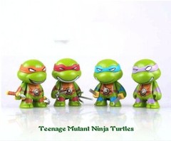 Teenage Mutant Ninja Turtles Classic Collection Tmnt Set of 4 Action Figures Toy