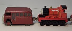 2002 Thomas Take-n-Play Lot Bertie Toby James Lot ERTL 1999 Toby