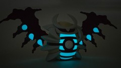 Shiny Giratina (Glow in Dark) | Themed 3D Printed Pokéball | #0487 Giratina