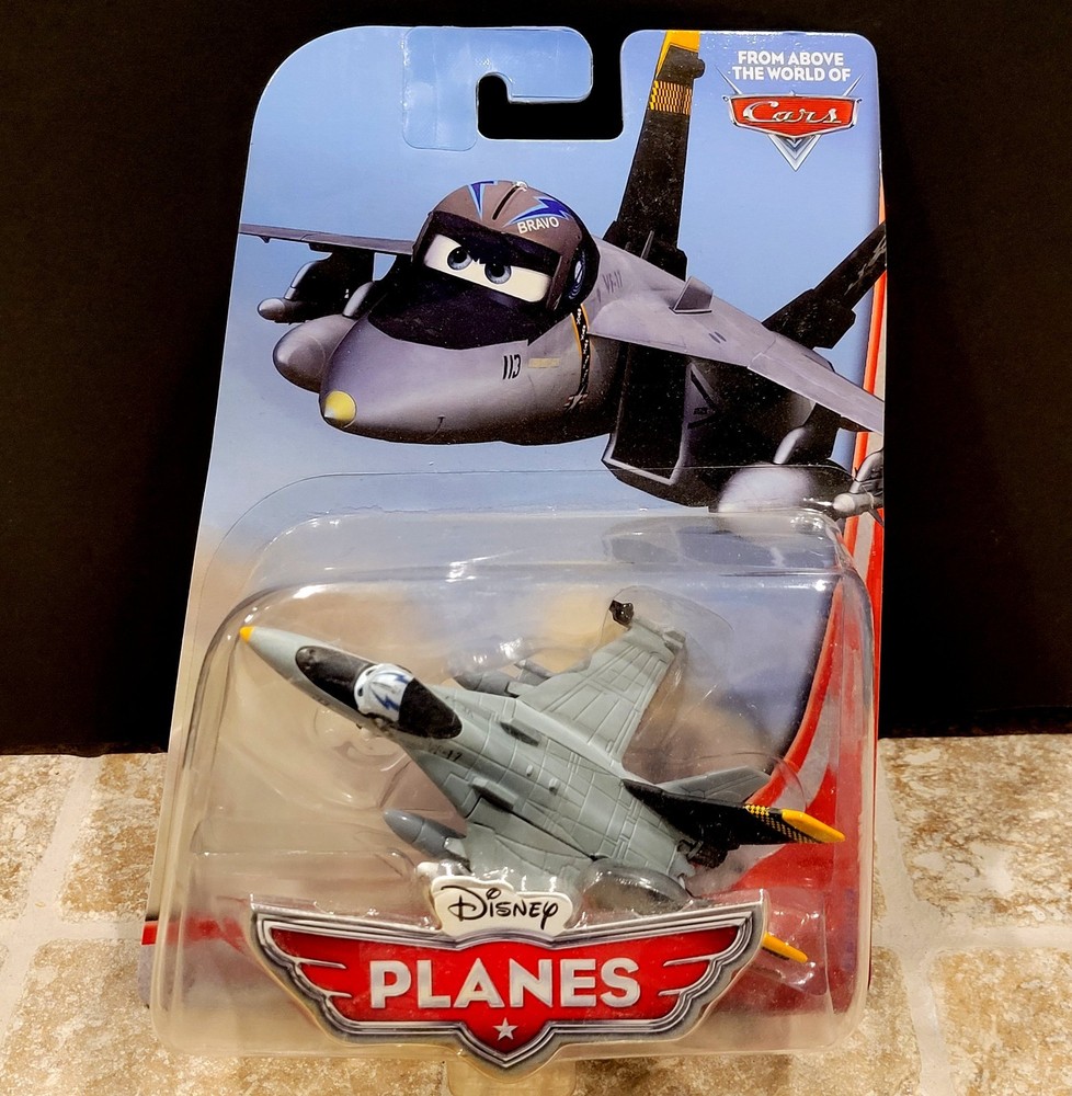 Racing Bravo Disney Planes Diecast 2012 Mattel New on Card SEALED New Old Stock