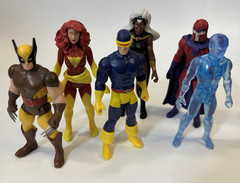X-Men 3.75 Retro Marvel Legends lot Cyclops Magneto Wolverine Dark Phoenix Storm