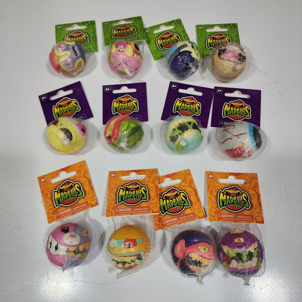 Madballs Series 1 Minis BRAND NEW Complete Set Of 12 Five Below Madball