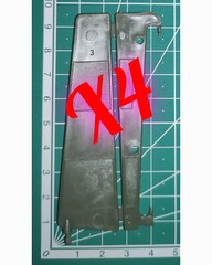 1984 Killer W.H.A.L.E. repro vertical vane set (x4)