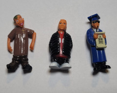 Homies Lot of 3 – Series 5 & 6 Miniature Figures 1/32 Scale 2002-03 Vintage