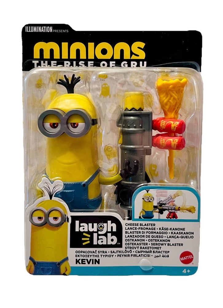 Minions The Rise of Gru Kevin Cheese Blaster