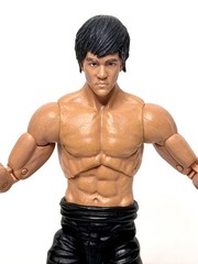 Fwoosh Articulated Icons Feudal Series SHIBITO (WARRIOR MONK) *BRUCE LEE CUSTOM*