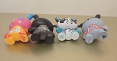 Lot Of 13 Kidrobot Dunny Figures-2007, 08, 10, 16- “Clockwork Orange” Included