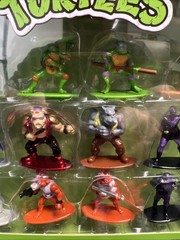 Nickelodeon Teenage Mutant Ninja Turtles TMNT Jada Nano Metalfigs 18 Figures New