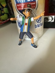Pokemon GO Ash Ketchum Deluxe Action Battle Figure (Missing Pikachu)