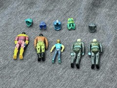 Kenner M.A.S.K. Figure Lot Miles Mayhem Hondo MacLean Scott Trakker
