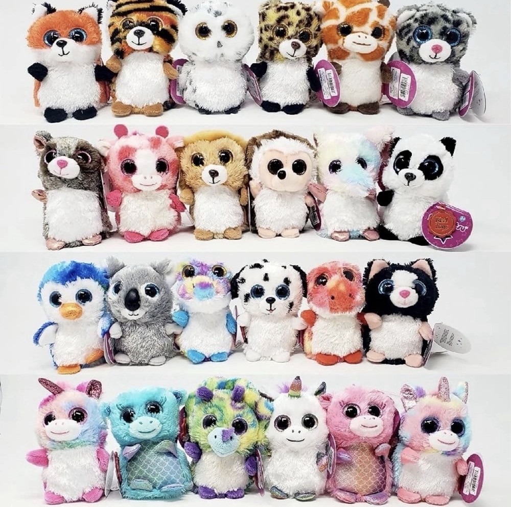 Mini Motsu All Stars Series 3 – Lot of 48 NEW 4″ Bean Bag Plush : 24 VARIETIES