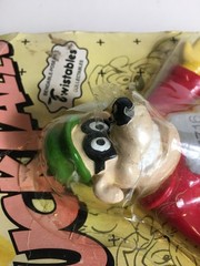 Disney Ducktales Baggy Beagle Twistable bendie bendable Figure + Epcot Pluto PVC