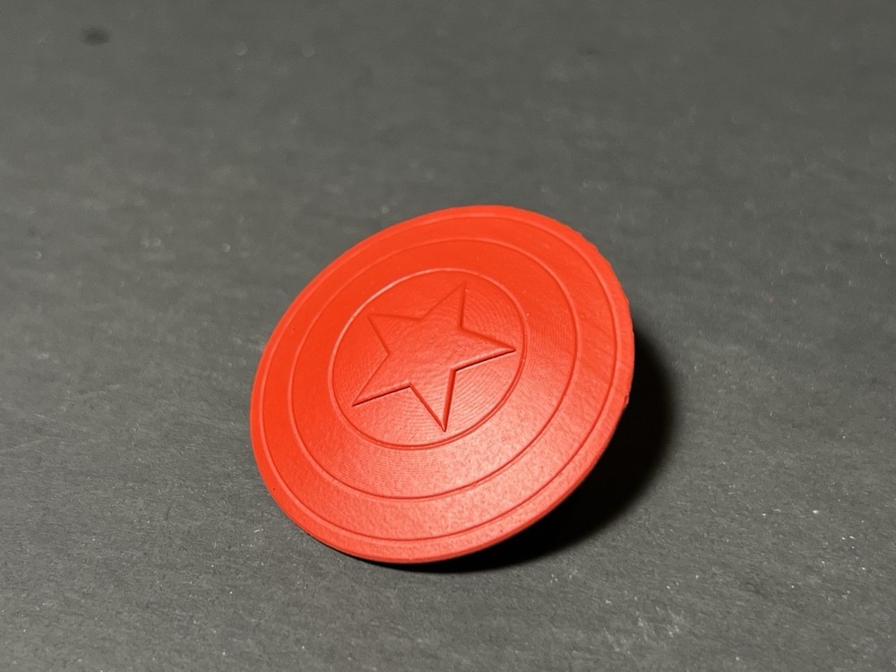 Mattel Secret Wars Captain America shield Replacement (shield Only)