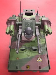 GI Joe 1989 Slaughters Marauders Equalizer Tank Complete W/ Blueprint Manual