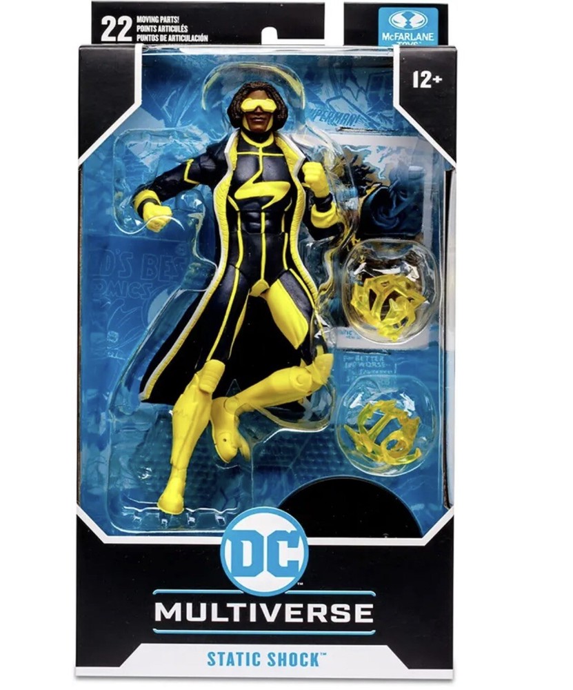 2022 McFarlane DC Multiverse New 52 STATIC SHOCK 7″ Action Figure
