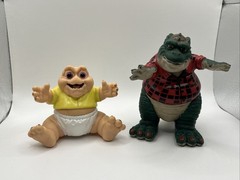 Disney Dinosaurs 90s TV Show Dad Earl & Baby Sinclair