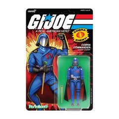 Cobra Commander G.I. Joe Super7 ReAction+ Action Figure