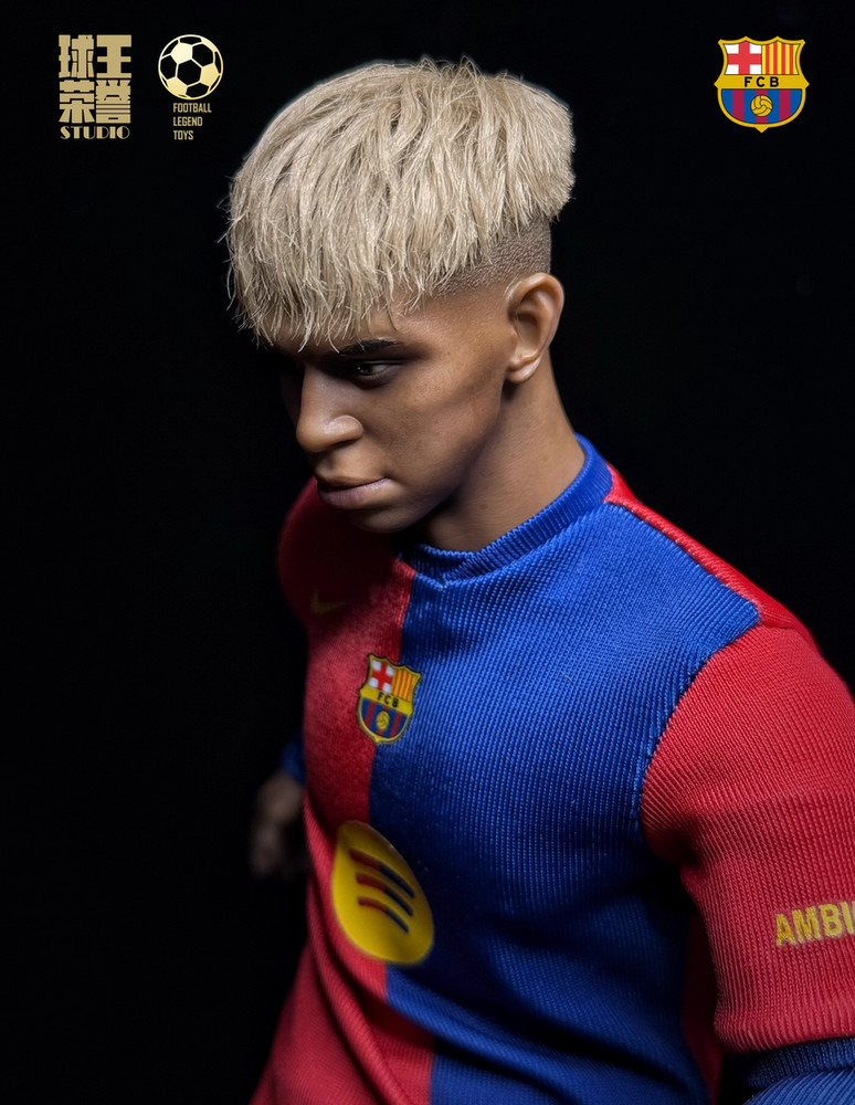 King of Football Honor Studio FC Barcelona Barça Lamine Yamal Action Figure