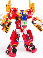 Hello Carbot SUPER PATRON Combined Transformation Robot Toy – No Box