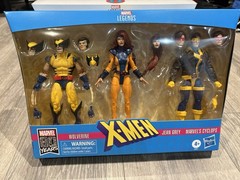 Marvel Legends 80th Anniversary X-Men 3 Pack Wolverine, Jean Grey, Cyclops