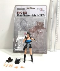 Boris Ping AK18 #3 4″ figure loose opened 1:18 new RE Jill Valentine type