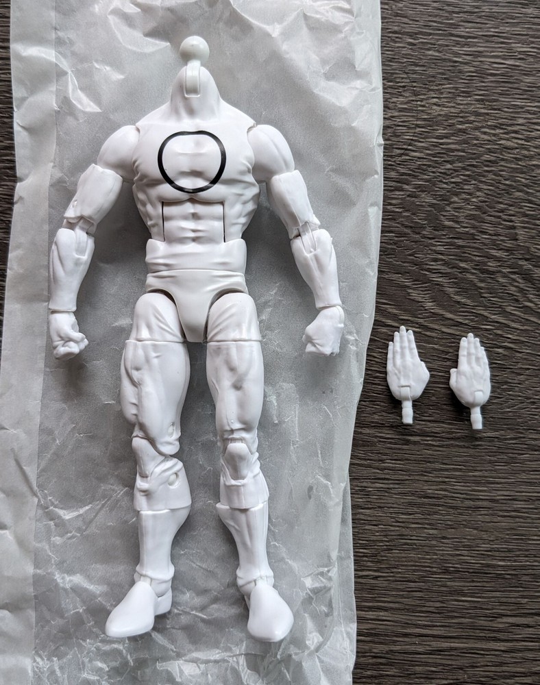 Marvel Legends ZERO BLANK BODY Custom Figure Fodder Part (X-Men 60th Anniv