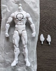 Marvel Legends ZERO BLANK BODY Custom Figure Fodder Part (X-Men 60th Anniv
