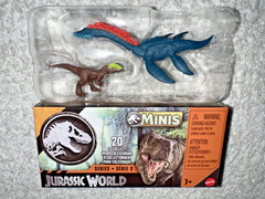 JURASSIC WORLD MINIS SERIES 3 COMPLETE SET OF 20 **NEW LOOSE**