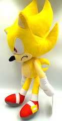 Giant SUPER SONIC Plush Toy 20 inch Tall Sonic the Hedgehog Official SEGA NWT