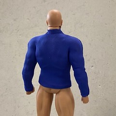 SU-CP-DB: Dark Blue Long Sleeve compression shirt for 6″~7″ Muscular Body