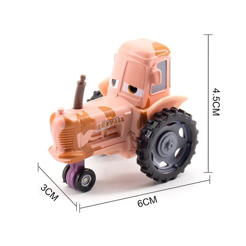 New Disney Pixar Car1 Cow Tractor 1:55 Diecast Model Car Toy Kid LooseToys Gift~