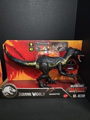 Lot Of 2 Mattel Jurassic World Ultimate Damage Indoraptor & Scorpios Rex