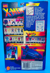 1995 Toy Biz X-Men X-Force Caliban Action Figure with Spiderman Duo Blast Card