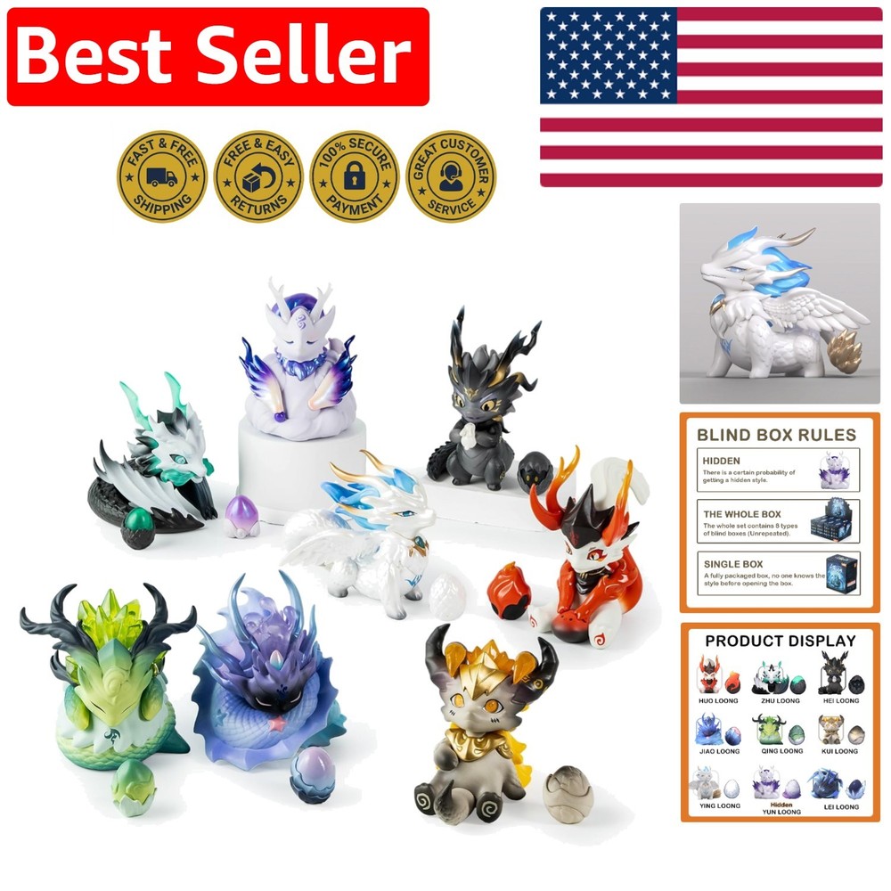 Mythical Beasts Loong Series 1PC Blind Box Figure – Fantasy Collectible Toy
