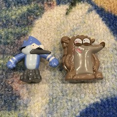 Regular Show MORDECAI & RIGBY Mini Figure Little Bites Cartoon Network 2026 1.5”