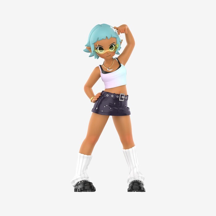 POP MART X PEACH RIOT PUNK FAIRY SERIES FRANKIE – MOONRISE FIGURE BLIND BOX NEW