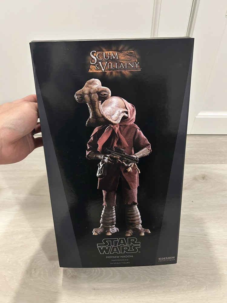 Sideshow Star Wars Momaw Nadon Hammerhead 12” Exclusive Scum & Villainy 1/6