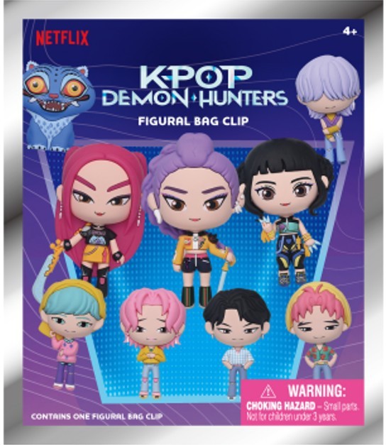 3D Figural Foam Bag Clip HUNTR/X Pack [1 RANDOM Character]