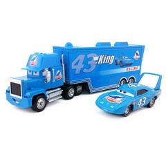 Disney Pixar Cars Black Storm Jackson DiNOco Cruz Mack Hauler Truck & Car Toys