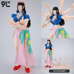9L3D T13 One Piece Luffy Gear 5 1/12 LUCKY13 Multi-Jointed Action Figure NEW