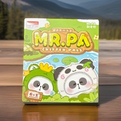 TOYCITY Mr.PA Critter Pals Series Plush Toy Blind Box Approx 2.5 -3.5 Cm