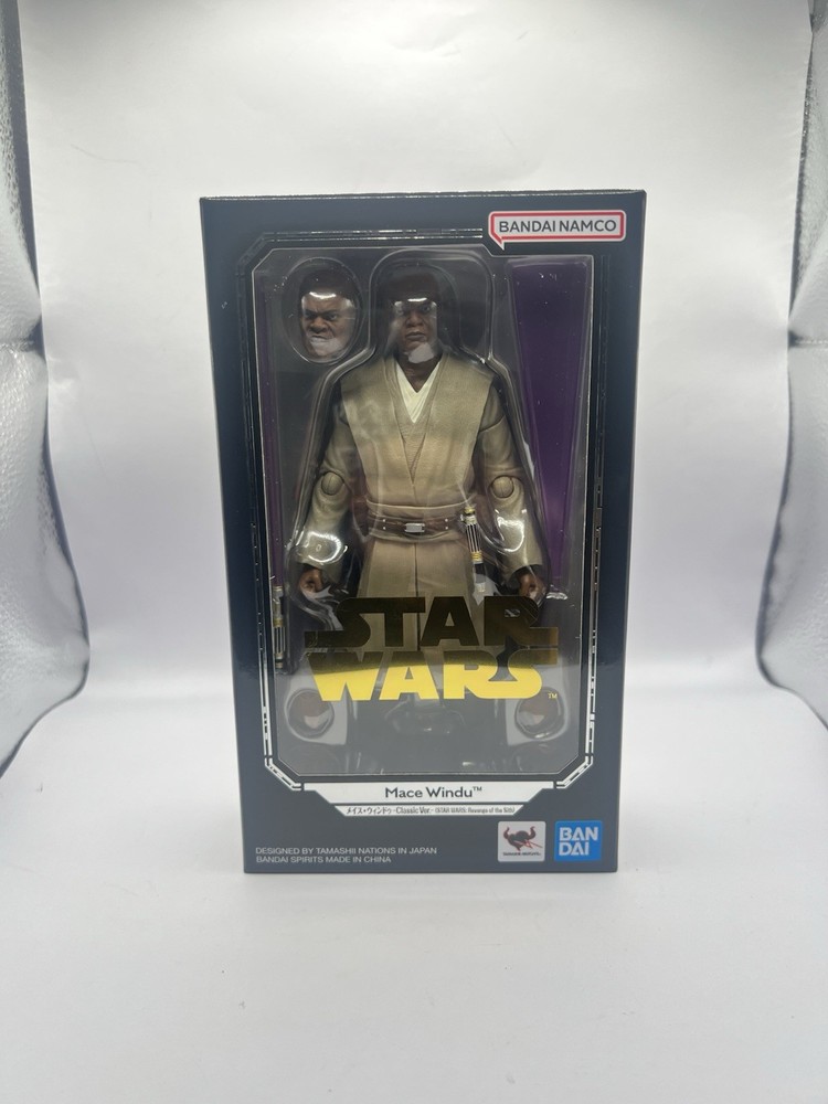 S.H. Figuarts Mace Windu Classic Ver. STAR WARS: Revenge of the Sith (US SELLER)