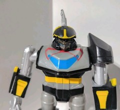 Power Rangers Time Force Deluxe Time Shadow Megazord DX 2000 Bandai Incomplete