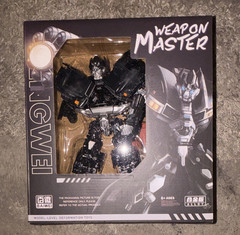 TENGWEI Weapon Master Transformers & Robots Action Figure Black/Gray Ages 6+
