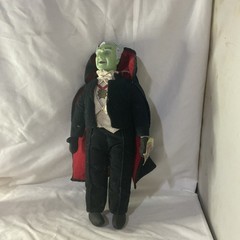 The Munsters Plush Grandpa Munster Doll 16 Toy Works TV Show Vampire Vinyl Head